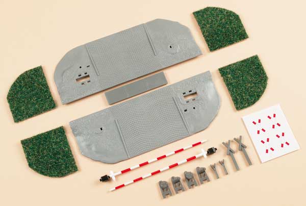 Level crossing kit<br /><a href='images/pictures/Auhagen/41604.jpg' target='_blank'>Full size image</a>